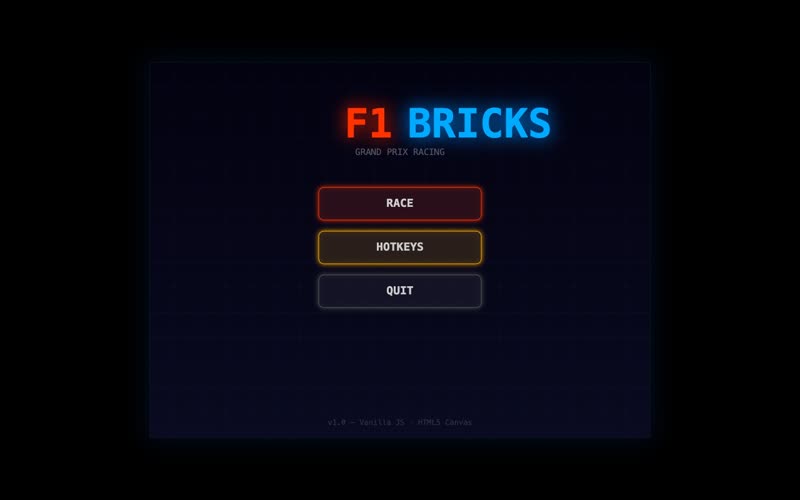 F1 Bricks template