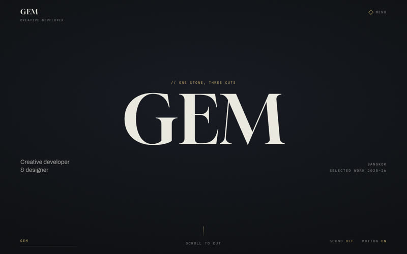 Showcase Portfolio template